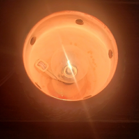 Ceramic Love and Laughter Candle Holder - Picture 2 of 3